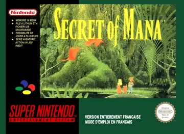 Secret of Mana (France) (Rev 1) box cover front